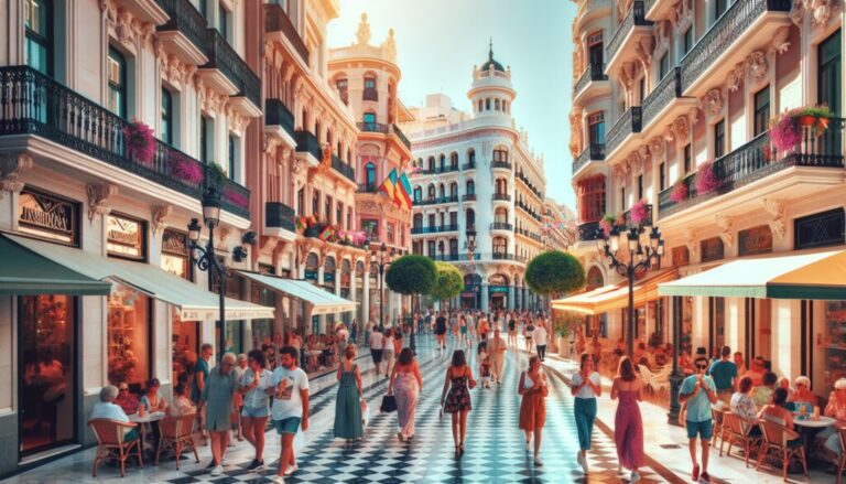 calle marques de larios la calle mas famosa de malaga